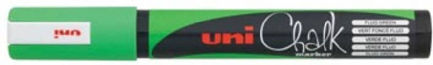 Paagman Uni-ball krijtmarker ronde punt van 1 8 tot 2 5 mm fluo groen