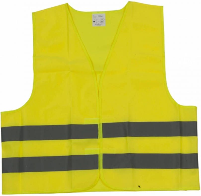 Shoppartners Veiligheidsvesten geel voor volwassenen Refelecterende veiligheidshesjes en werkkleding