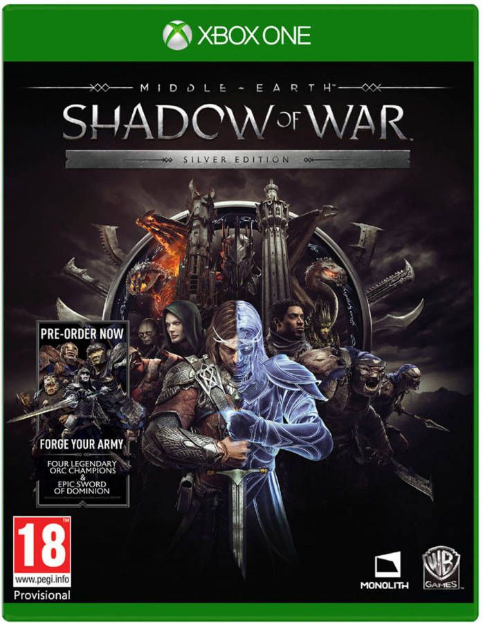 Warner Bros. Middle-Earth: Shadow of War Silver Edition Xbox One