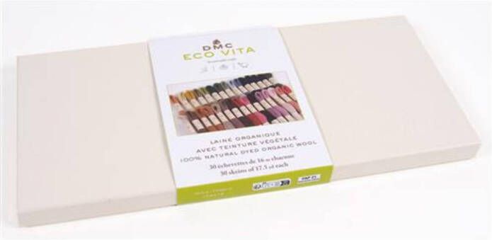 DMC Eco Vita borduurgaren collector doos met 30 kleuren