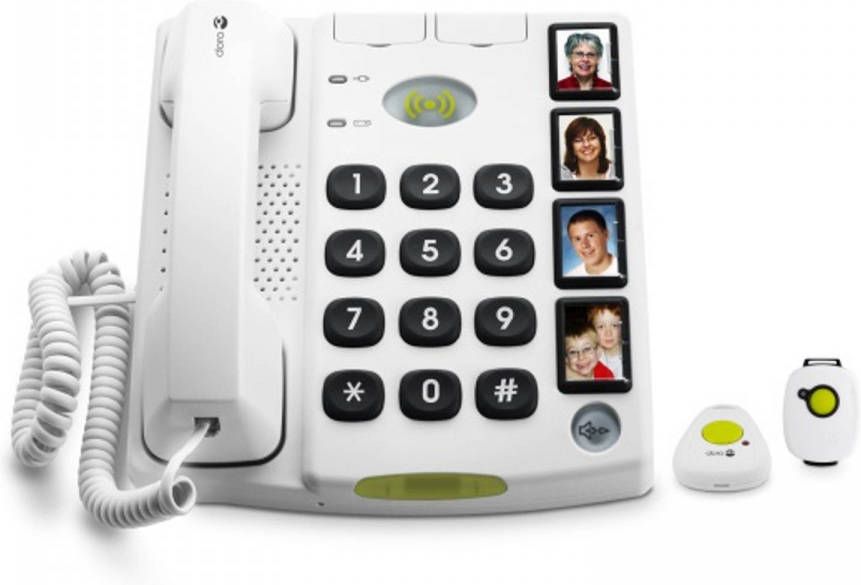 Doro Secure 347 Wit | Vaste telefoons | Telefonie&Tablet Bel&SMS | 8080201