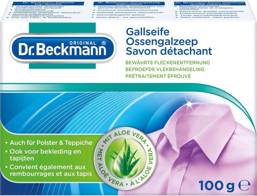 Dr. Beckmann Ossengalzeep Vlekverwijderaar 100 gram Enkel Stuk