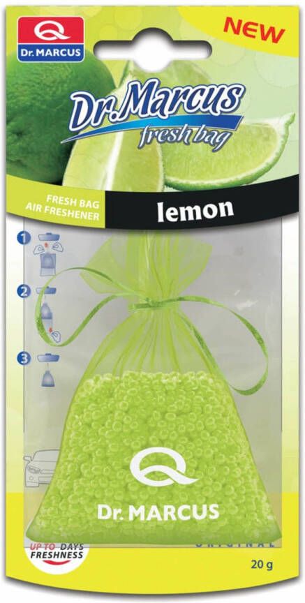 Dr. Marcus geurhanger Lemon 20 gram groen