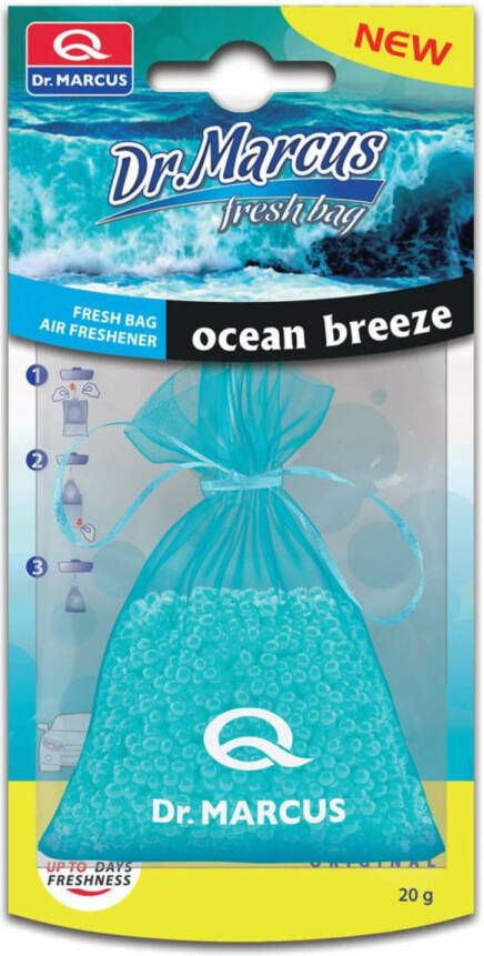 Dr. Marcus geurhanger Ocean Breeze 20 gram lichtblauw