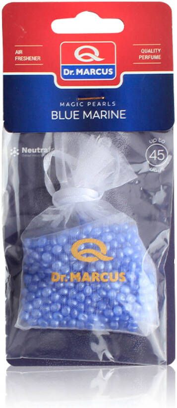 Dr. Marcus Magic Pearls Blue Marine luchtverfrisser met neutrafresh technologie 20 gram