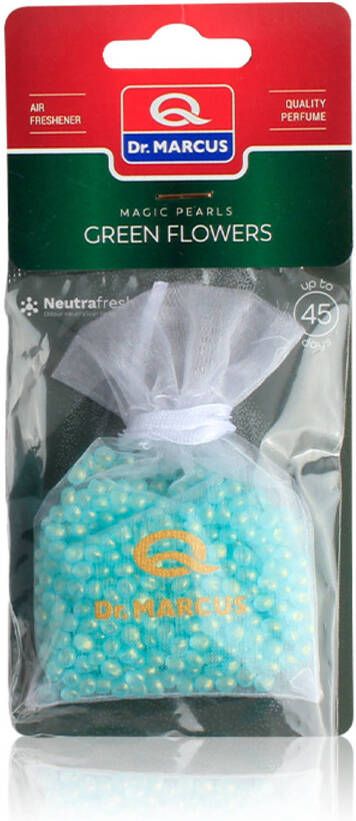 Dr. Marcus Magic Pearls Green Flowers luchtverfrisser met neutrafresh technologie 20 gram
