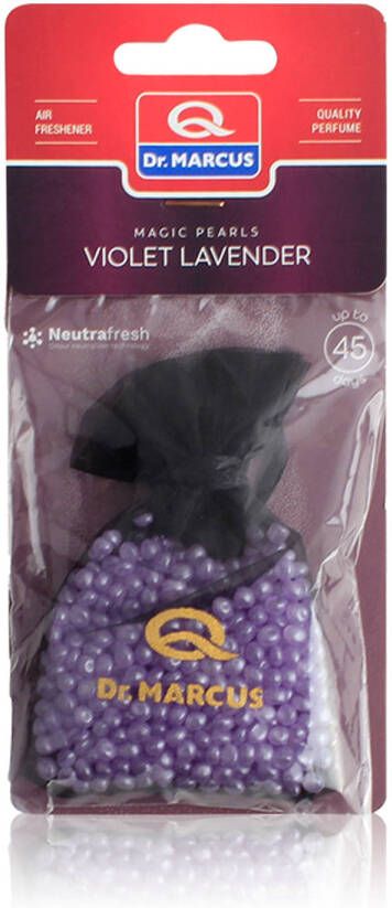 Dr. Marcus Magic Pearls Violet Lavender luchtverfrisser met neutrafresh technologie 20 gram