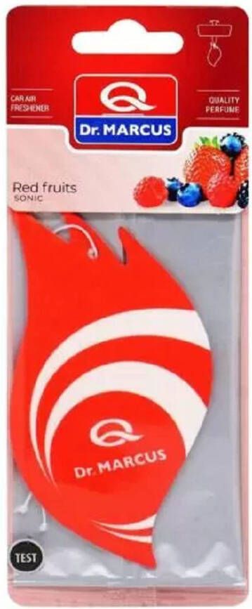 Dr. Marcus Red Fruits Sonic auto geurhanger tot 49 dagen geurverspreiding 15 Gram