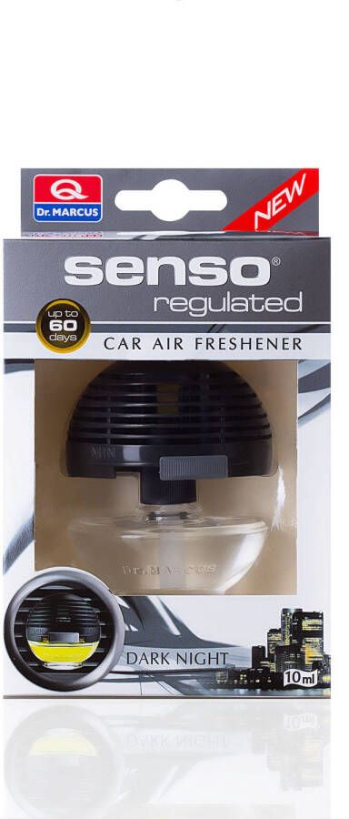 Dr. Marcus Senso Regulated auto luchtverfrisser Dark Night 10 ml tot 60 dagen geur