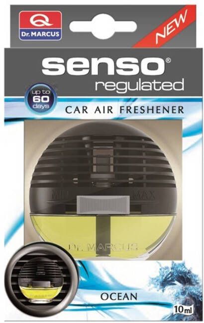 Dr. Marcus Senso Regulated auto luchtverfrisser Ocean 10 ml tot 60 dagen geur