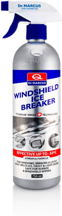 Dr. Marcus Titanium Line Ice Breaker 750 ml Antivries ruiten ontdooier Ook voor je sloten De-icer