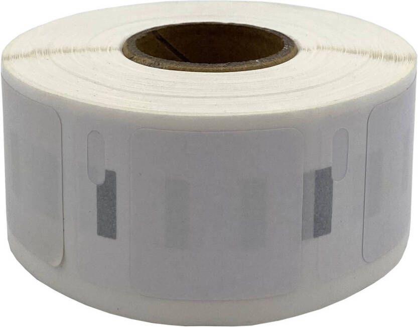 DULA Dymo Compatible labels Wit S0929120 Vierkante etiketten 1 rol 25 x 25 mm 750 labels per rol