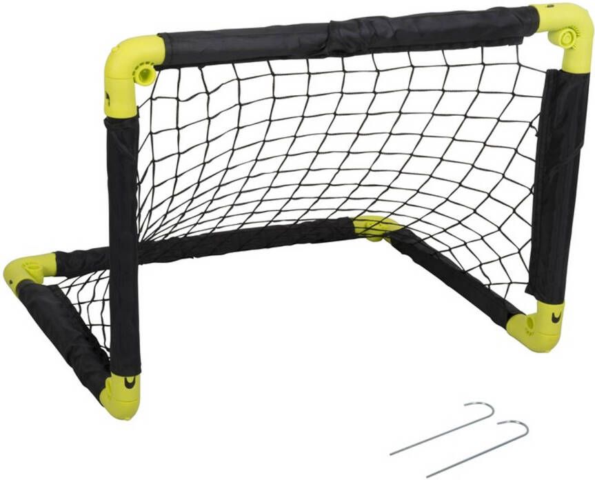 Dunlop 1x Inklapbaar voetbaldoel 50 cm speelgoed Voetbaldoel
