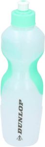 Dunlop Bidon sportfles drinkfles 650 ml wit groen kunststof Drinkflessen