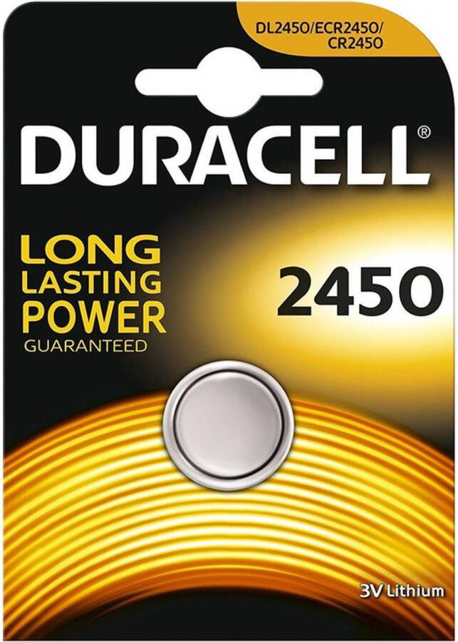 Duracell 2450 CR2450 DL2450 3v Lithium Batterij 10 stuks