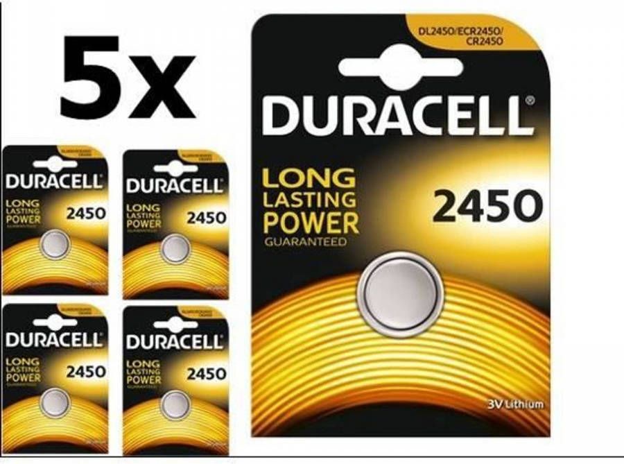 Duracell 5 lithium knoopcellen