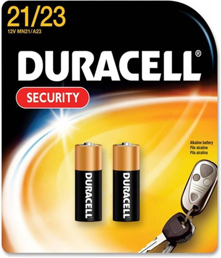 Duracell Alkaline Batterij 12V MN21 A23 2 Stuks