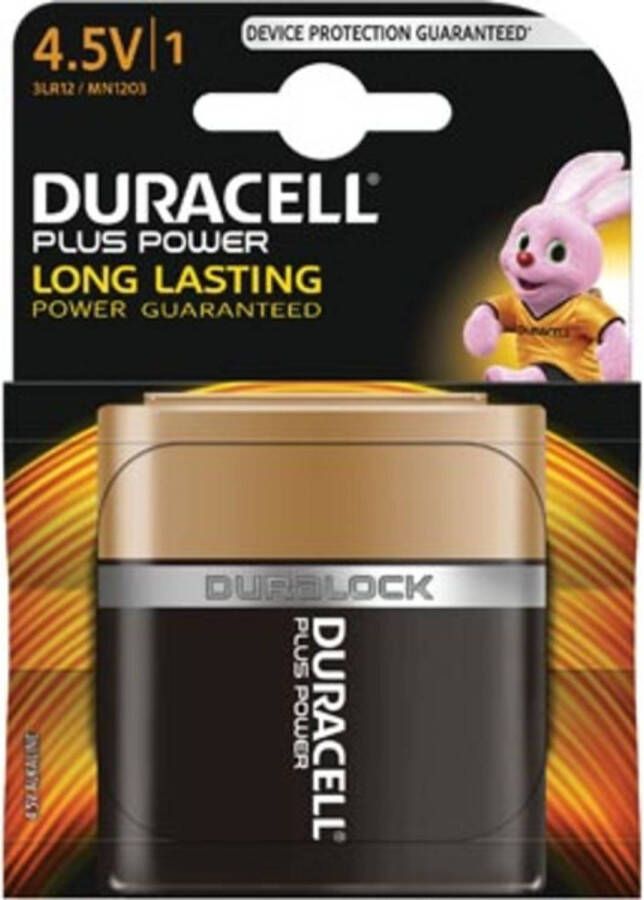 Duracell batterij Plus Power 4 5V op blister