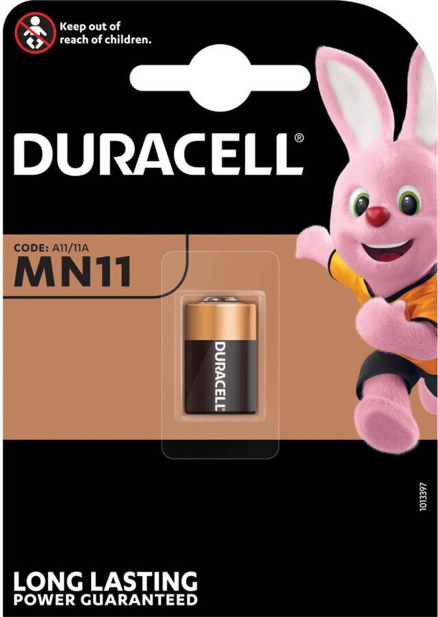 Duracell batterij Specialty MN11 op blister 10 stuks