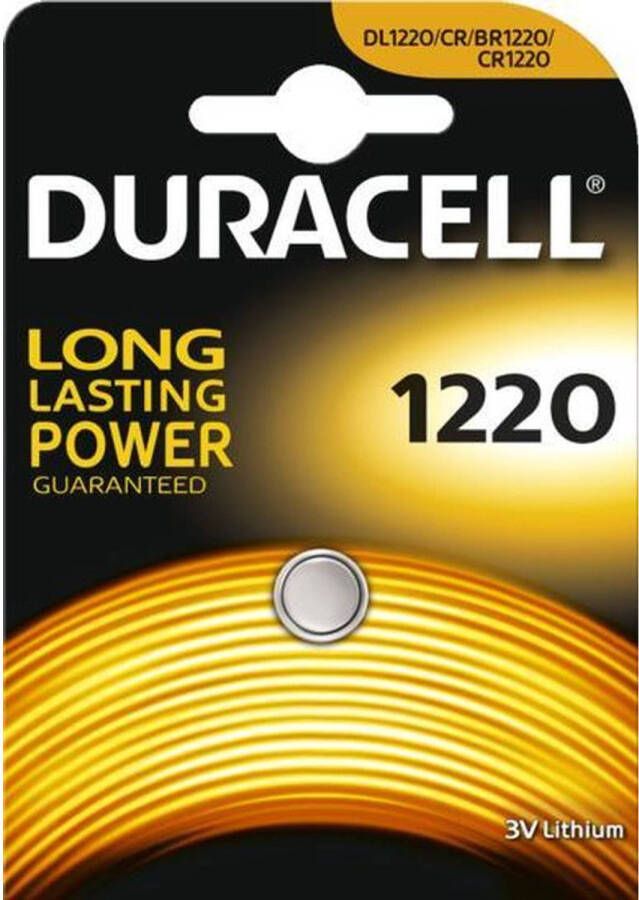 Duracell CR1220 lithium 3v