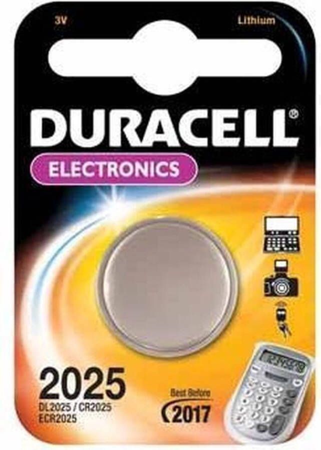 Duracell CR2025 DL2025 3v Lithium Batterij