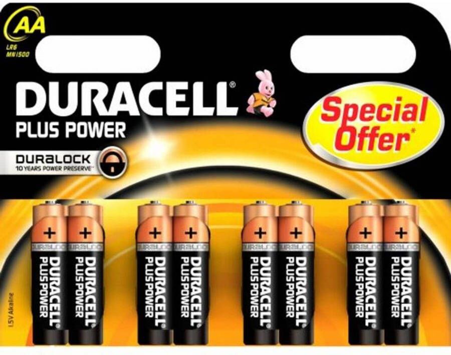 Duracell Duralock Batterijen 8 Pack AA