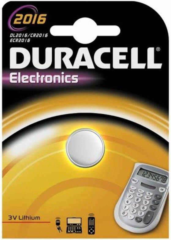 Duracell Knoopcel batterij DL2016 3V