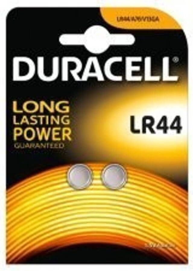 Duracell Knoopcel Batterij LR44 Alkaline 2 stuks