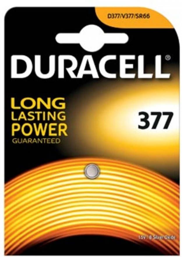 Duracell 376 377 Zilveroxide Batterij 1 5v