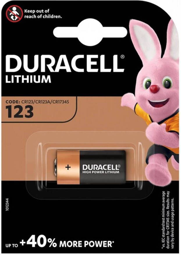 Duracell Batterij Lithium Dl123 Ultra 10581