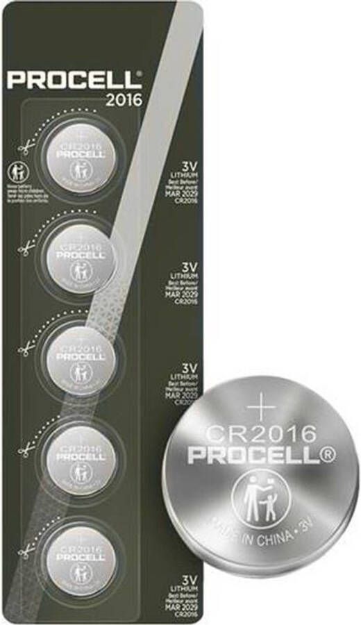 Duracell Procell CR2016 blister 5