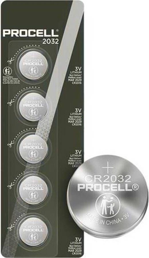 Duracell Procell CR2032 blister 5