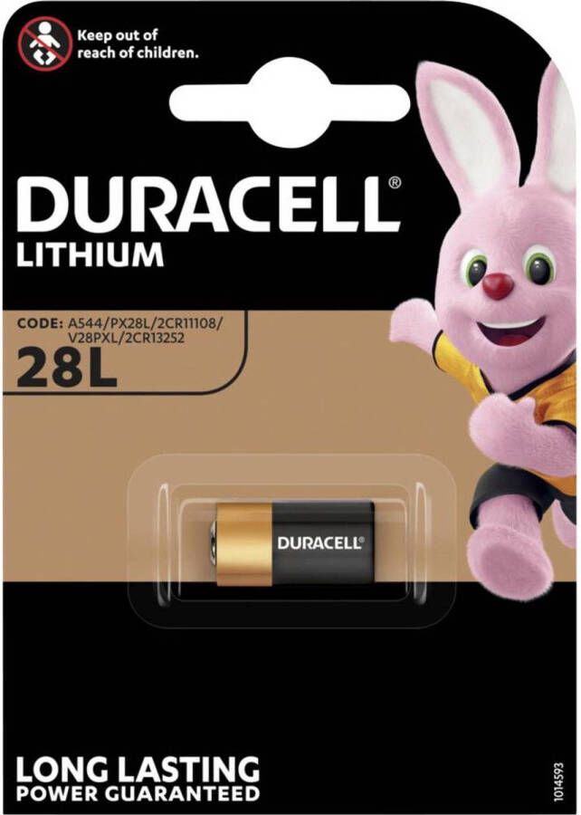 Duracell PX28L 2CR-1 3N L544 2CR13252 6V Lithium batterij 1 stuk