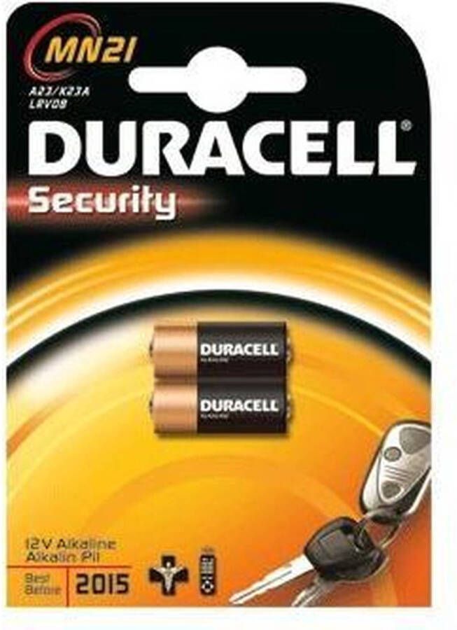 Duracell Reserve batterij MN21 12 Volt (2 stuks)