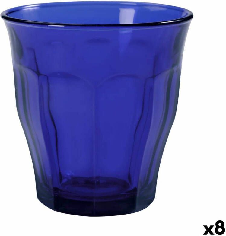 Duralex Glazenset Picardie Blauw 6 Onderdelen 310 ml (8 Stuks)