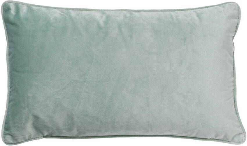 Dutch Decor FINN Sierkussen 30x50 cm velvet lendekussen Jadeite lichtgroen
