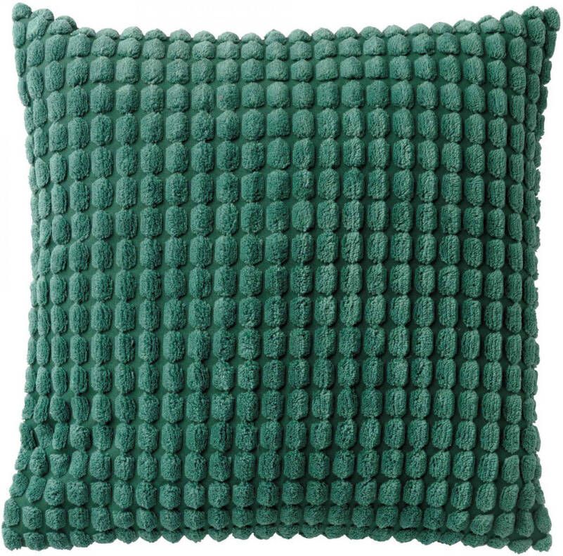 Dutch Decor ROME Sierkussen 45x45 cm 100% polyester effen kleur Galapagos Green groen