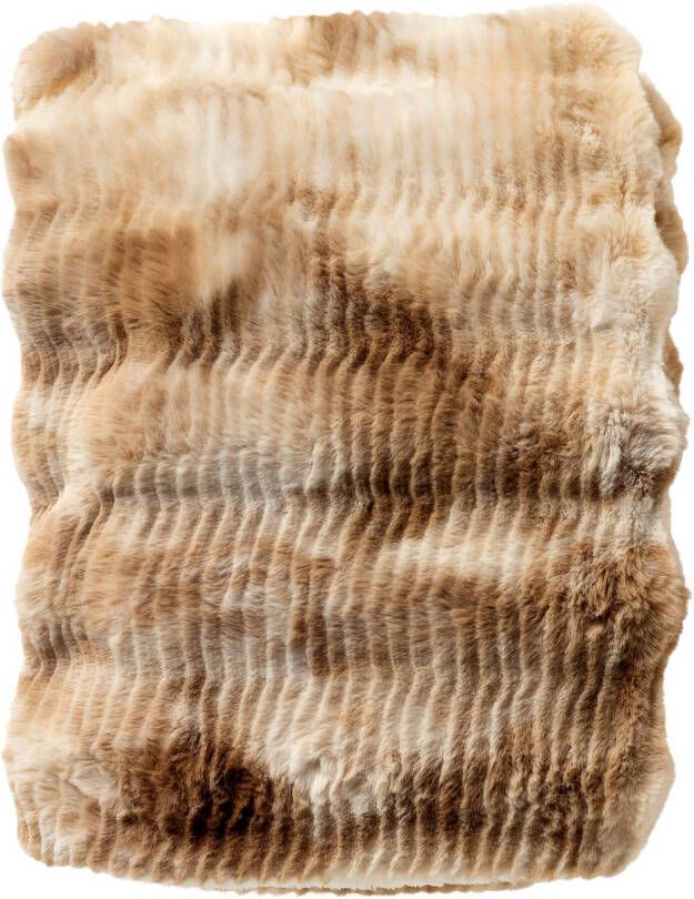 Dutch Decor SILVIO Plaid 140x180 cm Irish Cream beige