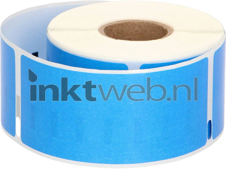Dymo FLWR 99012 adreslabel 36 mm x 89 mm blauw labels