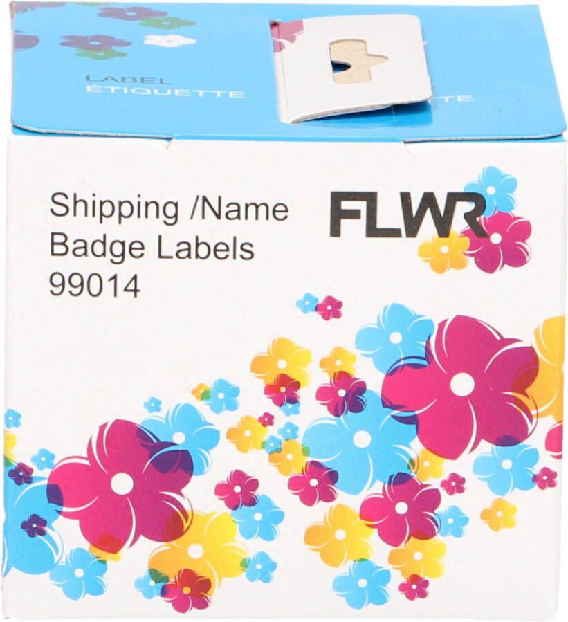 Dymo FLWR 99014 Adreslabel 54 mm x 101 mm wit labels