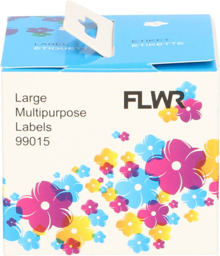 Dymo FLWR 99015 Adreslabel 54 mm x 70 mm wit labels
