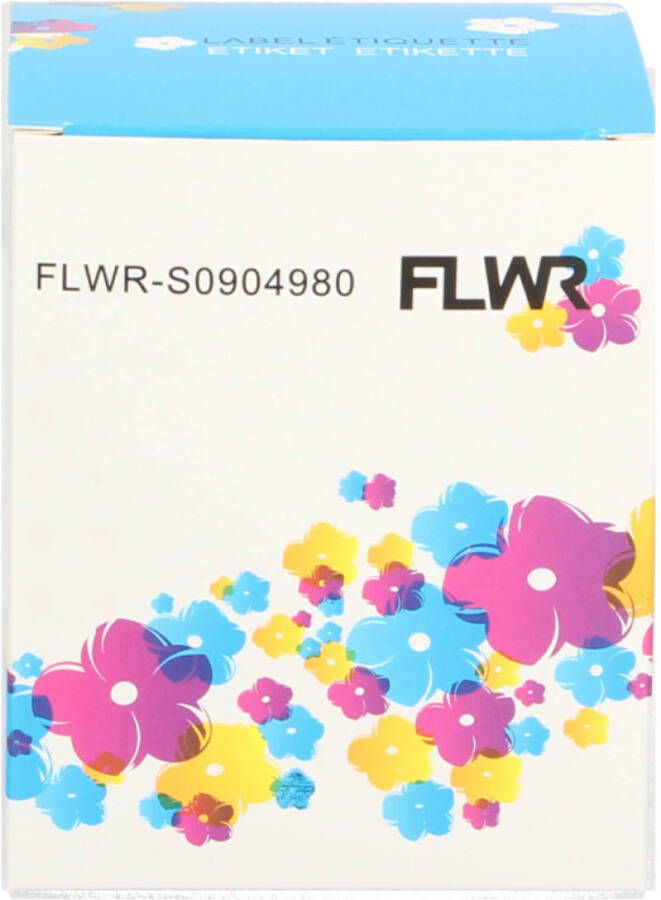 Dymo FLWR S0904980 159 mm x 104 mm wit labels