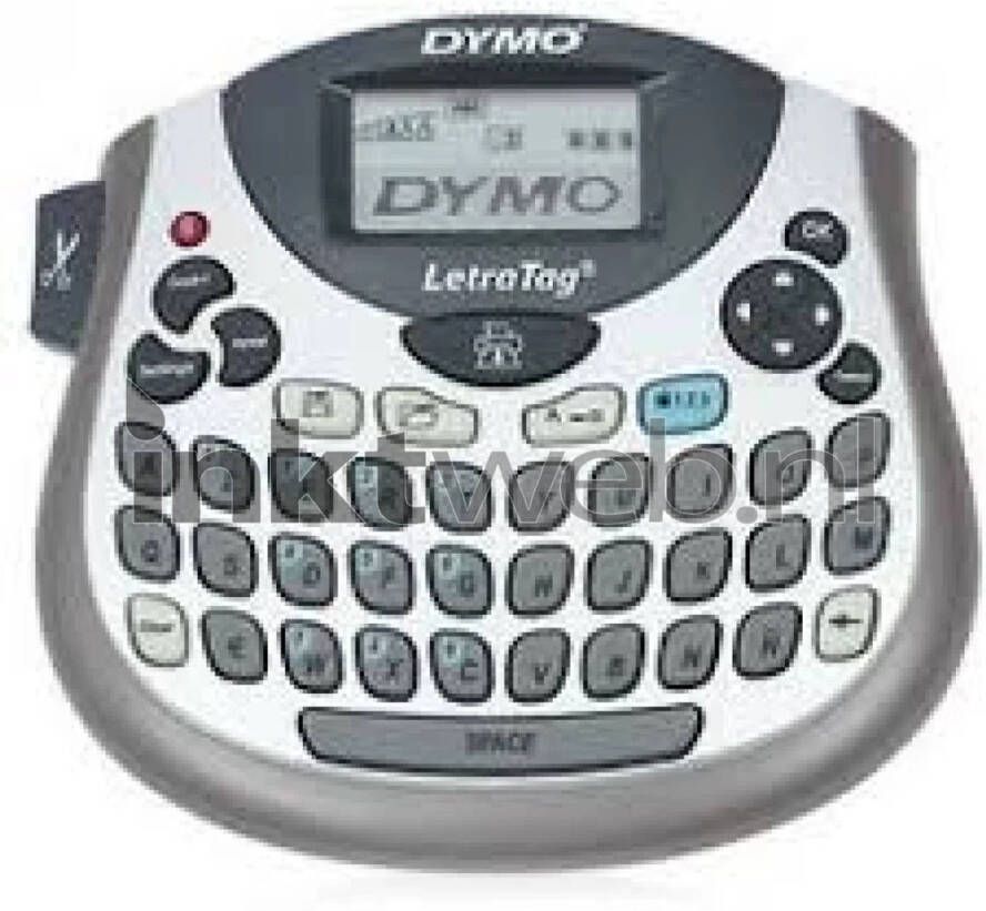 Dymo LetraTag 100T AZERTY keyboard labelprinter grijs printer