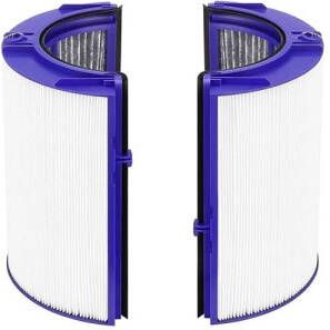 Dyson Origineel HP06 HP07 HP09 PH01 PH02 TP06 TP07 TP08 en TP09 Gecombineerd Glas HEPA en Actief Koolstoffilter