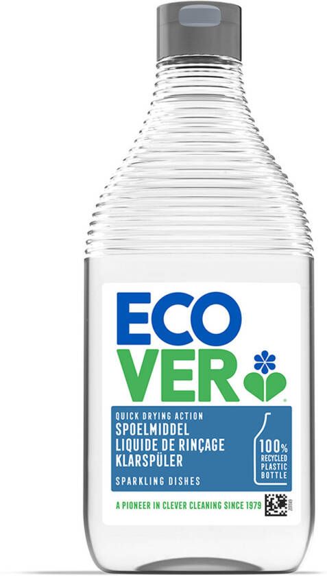 Ecover Glansspoelmiddel Vaatwasser 8 x 0.45L Sneldrogend & biologisch afbreekbaar