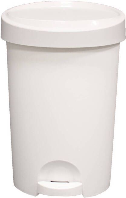 EDA Power Tower Stepy Bin P alemmer 15 Ltr Voor Zak 20 Ltr Wit