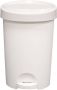 EDA Power Tower Stepy Bin P alemmer 15 Ltr Voor Zak 20 Ltr Wit - Thumbnail 1