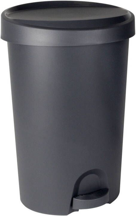 Eda Power Tower Stepy bin p alemmer 45 ltr voor zak 50 ltr antraciet