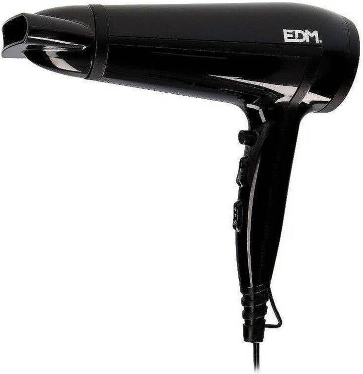 EDM Föhn 2000W Zwart
