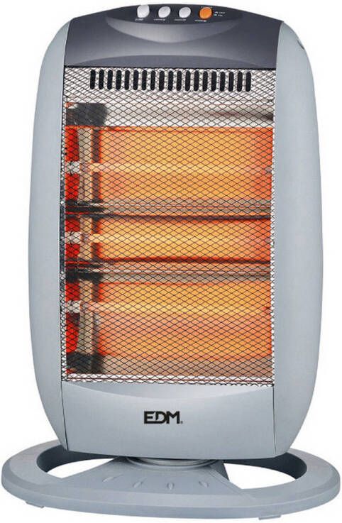 EDM Kwarts Kachel 07136 Zwart 1200 W